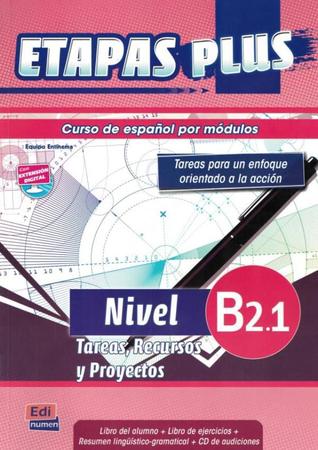 Imagem de Livro - Etapas plus b2.1 - libro del alumno + CD