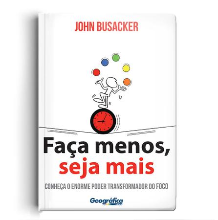 Imagem de Livro - Faça menos, seja mais