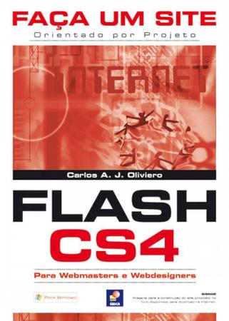 Imagem de Livro - Faça um site Flash CS4: Orientado por projeto para webmasters e webdesigners