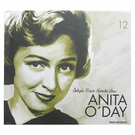 Imagem de Livro Físico Com CD Coleção Folha Grandes Vozes Volume 12  Anita O'Day - Publifolha