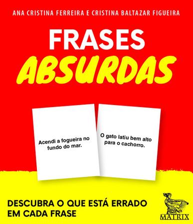 Imagem de Livro - Frases absurdas