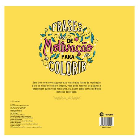 Imagem de Livro - Frases de Motivação para Colorir