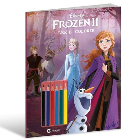 Pintar Desenho do Frozen 2  Colorir Desenho da Elsa Frozen 2 em português  
