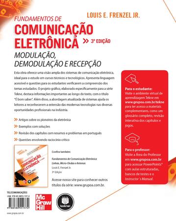 Imagem de Livro - Fundamentos de Comunicação Eletrônica