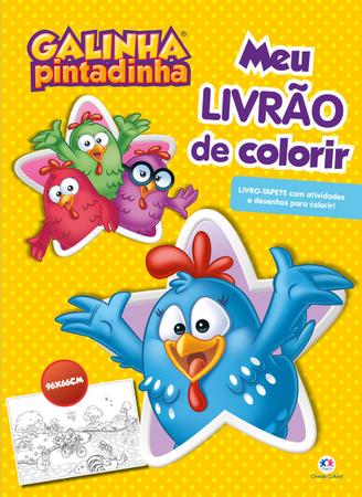 64 desenhos da Galinha Pintadinha para colorir