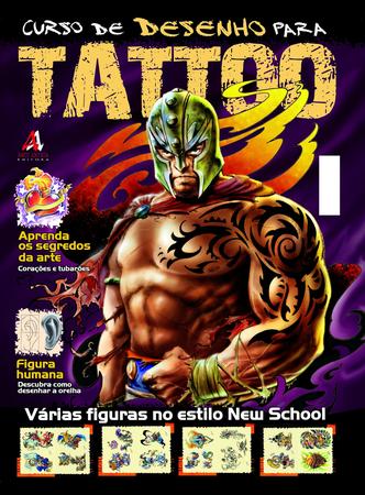 LIVRO: GUIA CURSO DE DESENHO TATTOO PASSO A PASSO