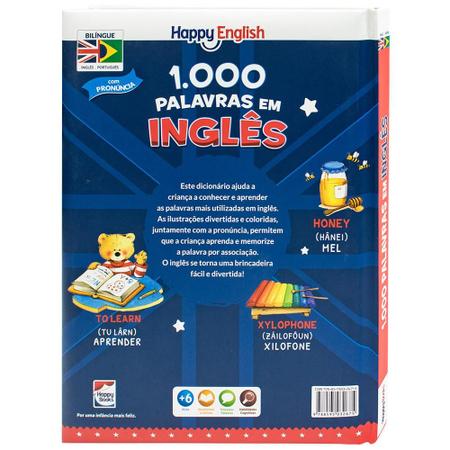 Imagem de Livro - Happy English 1000 palavras em inglês