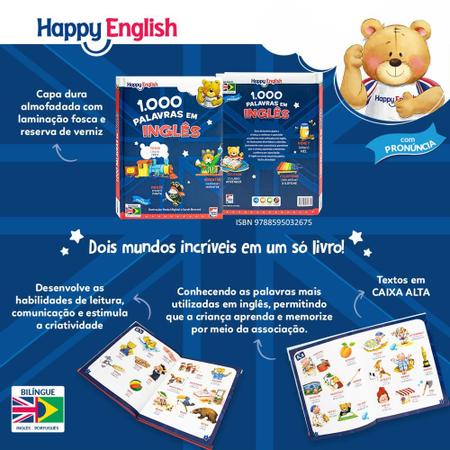 Imagem de Livro - Happy English 1000 palavras em inglês