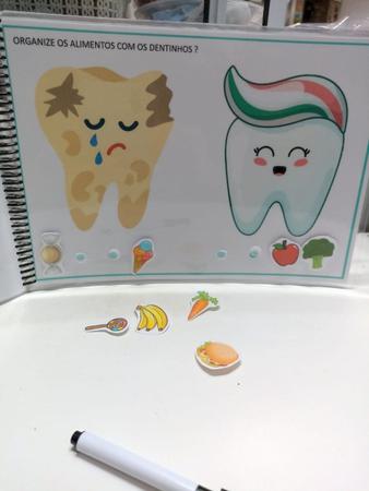 Livro Higiene Dos Dentes Cuidados Pessoais Para Crianças Autistas Cáries Fio  Dental E Escovação Dentária - T&D JOGOS EDUCATIVOS - Porta Dente de Leite -  Magazine Luiza