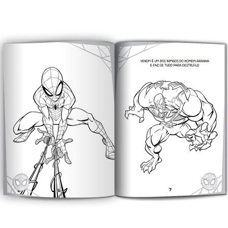 Desenhos para Colorir do Homem Aranha