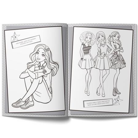 Desenhos para colorir BARBIE