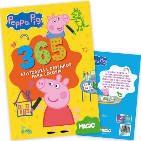  Peppa Pig - 365 Atividades e Desenhos Para Colorir (Em  Portugues do Brasil): 9788538089346: Ciranda Cultural: Libros