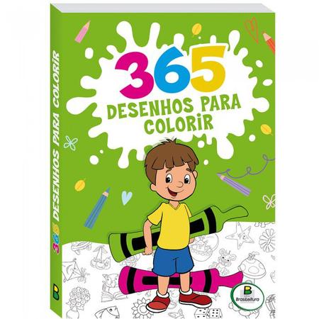 Livro 365 Desenhos Para Colorir Brasileitura Crianças Filhos Infantil  Desenho História Brincar Pintar Colorir Passatempo - Outros Livros -  Magazine Luiza