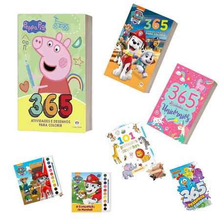 Livro Peppa Pig 365 Atividades e Desenhos - Ciranda Cultural