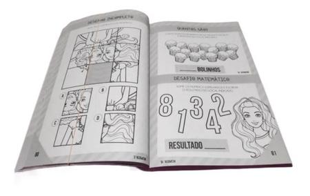 Livro Barbie 365 Atividades E Desenhos Para Colorir Ciranda