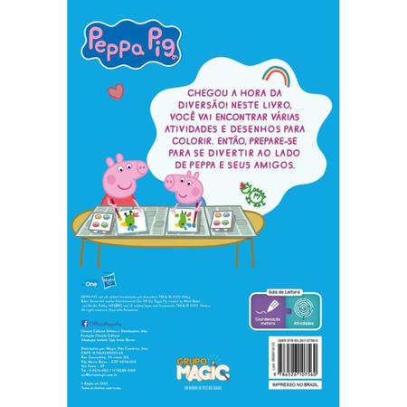 Kit 365 Atividades e Desenho - Peppa Pig + Patrulha Canina - Kit de Livros  - Magazine Luiza