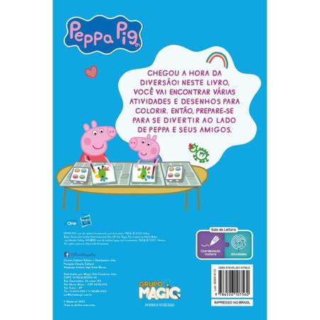 Livro Infantil 365 Atividades E Desenhos Colorir Peppa Pig na Americanas  Empresas