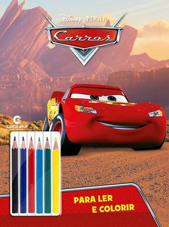 Carros - Ler e Colorir com Lápis de Cor
