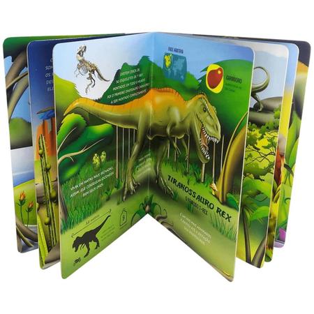 Imagem de Livro Infantil Conhecendo Incríveis Dinossauros Carnívoros