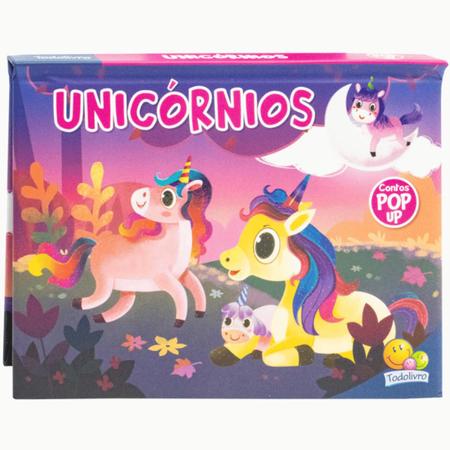 Imagem de Livro Infantil Contos Pop-up: Unicórnios Capa Dura