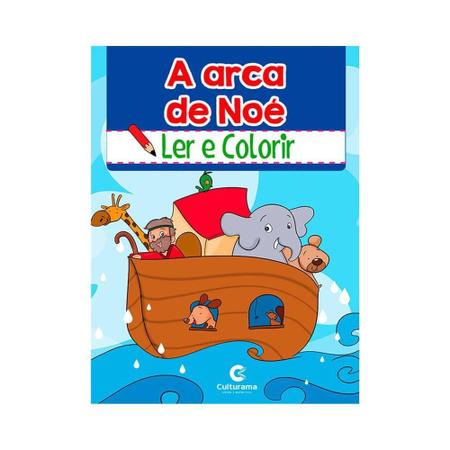 Imagem de Livro Infantil Culturama para Ler e Colorir Histórias Bíblicas Capas Diversas - Item Sortido