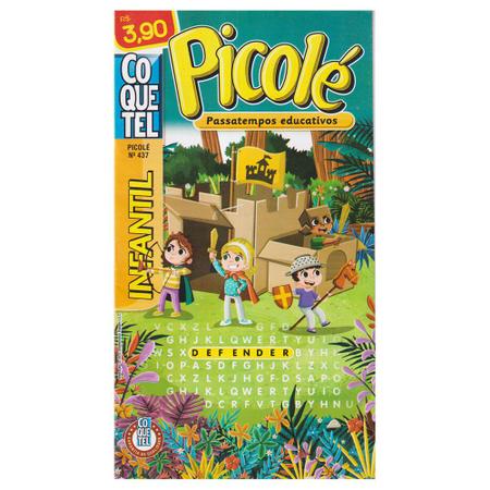 Kit 30 Revistas Picolé Colorir Jogos e Atividades Educativas Ideal Para  Lembrancinha Aniversário - Coquetel - Outros Livros - Magazine Luiza