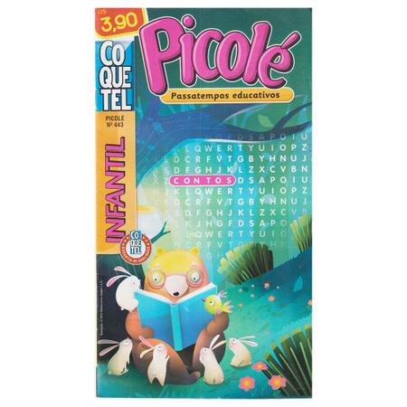 Kit 30 Revistas Picolé Colorir Jogos e Atividades Educativas Ideal Para  Lembrancinha Aniversário - Coquetel - Outros Livros - Magazine Luiza