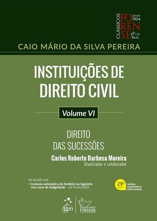 Imagem de Livro - Instituições de Direito Civil - Direito das Sucessões - Vol. VI
