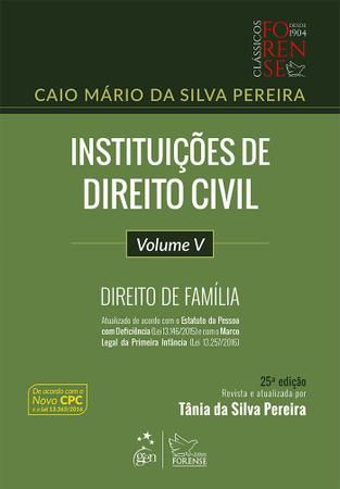 Imagem de Livro - Instituições de Direito Civil - Vol. V - Direito de Família