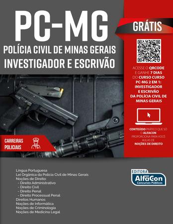 Concurso PC MG Investigador/Escrivão - Direito Constitucional 