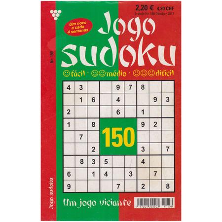 Livro Jogo Sudoku Importado Nível Fácil Médio e Difícil
