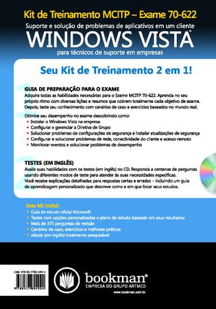 Imagem de Livro - Kit de Treinamento MCITP (Exame 70-622)