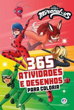 Desenho ladybug e cat noir