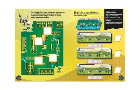 Imagem de Livro - LEGO Ninjago Construa e Customize: Dragões