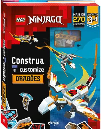 Imagem de Livro - LEGO Ninjago Construa e Customize: Dragões