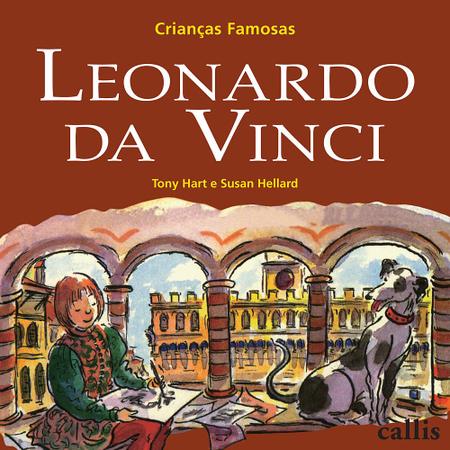 Imagem de Livro - Leonardo da Vinci - Crianças Famosas