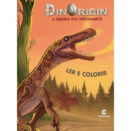 Livro - Ler e Colorir Dinorigin Imagem de Livro - Ler e Colorir Dinorigin