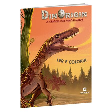 Livro - Ler e Colorir Dinorigin Imagem de Livro - Ler e Colorir Dinorigin