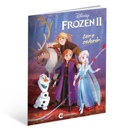 Imagem de Livro - Ler e Colorir Frozen 2
