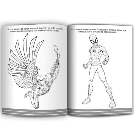 de 70] Desenhos do Homem Aranha para colorir - Grátis