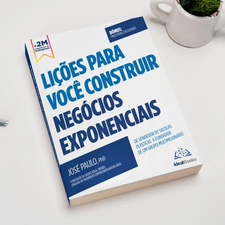 Imagem de Livro - Lições para você construir negócios exponenciais