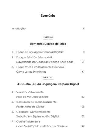 Imagem de Livro - Linguagem corporal digital