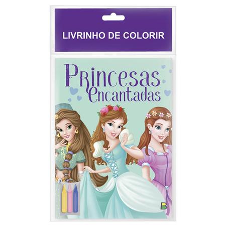 Livrinho para Colorir Das Princesas