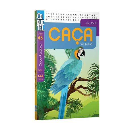 Livro Caça-palavras Ed.43 - Fácil - Infantil - Diversão