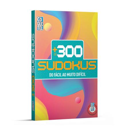 Livro Jogo Sudoku Importado Nível Fácil Médio e Difícil - Galvão - Outros  Jogos - Magazine Luiza