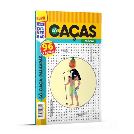 Livro Coquetel Caça-palavras nível fácil Ed 52