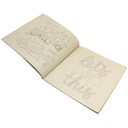 Imagem de Livro - Livro de Colorir antiestresse: Lettering para relaxar