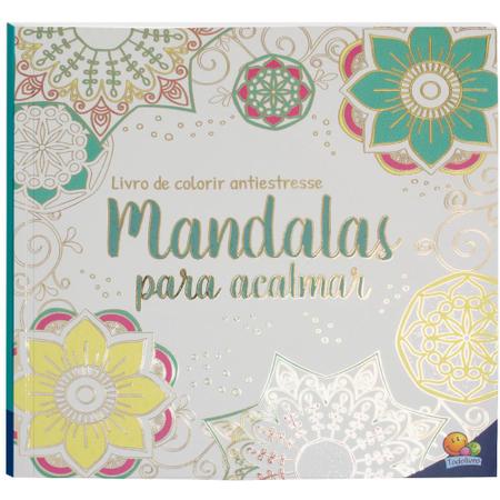Livro - Livro de Colorir antiestresse: Mandalas para relaxar na Americanas  Empresas