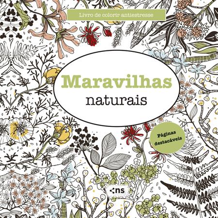 Imagem de Livro - LIVRO DE COLORIR ANTIESTRESSE MARAVILHAS NATURAIS