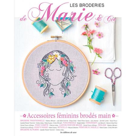 Imagem de Livro Livro Les Broderies de Marie & Cie - Accessoires Féminins Brodés Main (Acessórios Femininos Bordados à Mão)